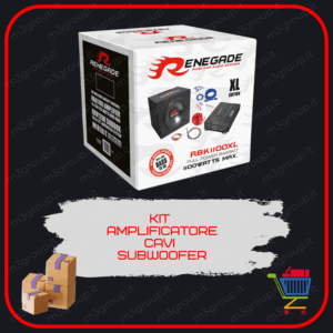 kit amplificatore/Cavi/Subwoofer