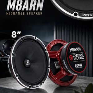 Reiss Audio RS-M8ARN | Coppia Midrange 20cm 250/W RMS | Alta Efficienza